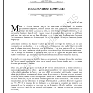 DES SENSATIONS COMMUNES (PDF)