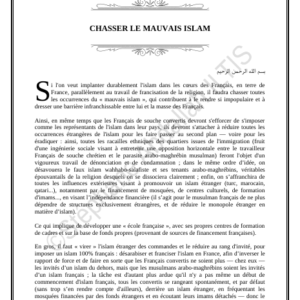 CHASSER LE MAUVAIS ISLAM (PDF)