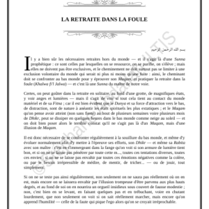 LA RETRAITE DANS LA FOULE (PDF)