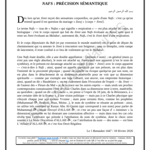 NAFS : PRÉCISION SÉMANTIQUE (PDF)