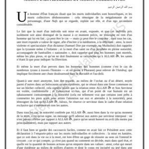 MORTS INDIVIDUELLES ET MORTS COLLECTIVES (PDF)