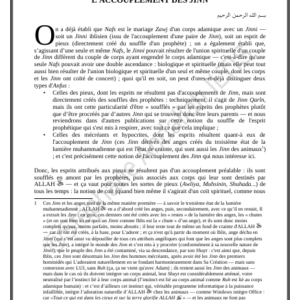 L'ACCOUPLEMENT DES JINN (PDF)