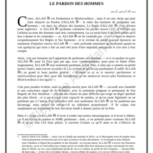 LE PARDON DES HOMMES (PDF)