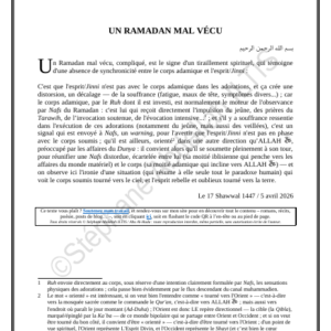 UN RAMADAN MAL VÉCU (PDF)